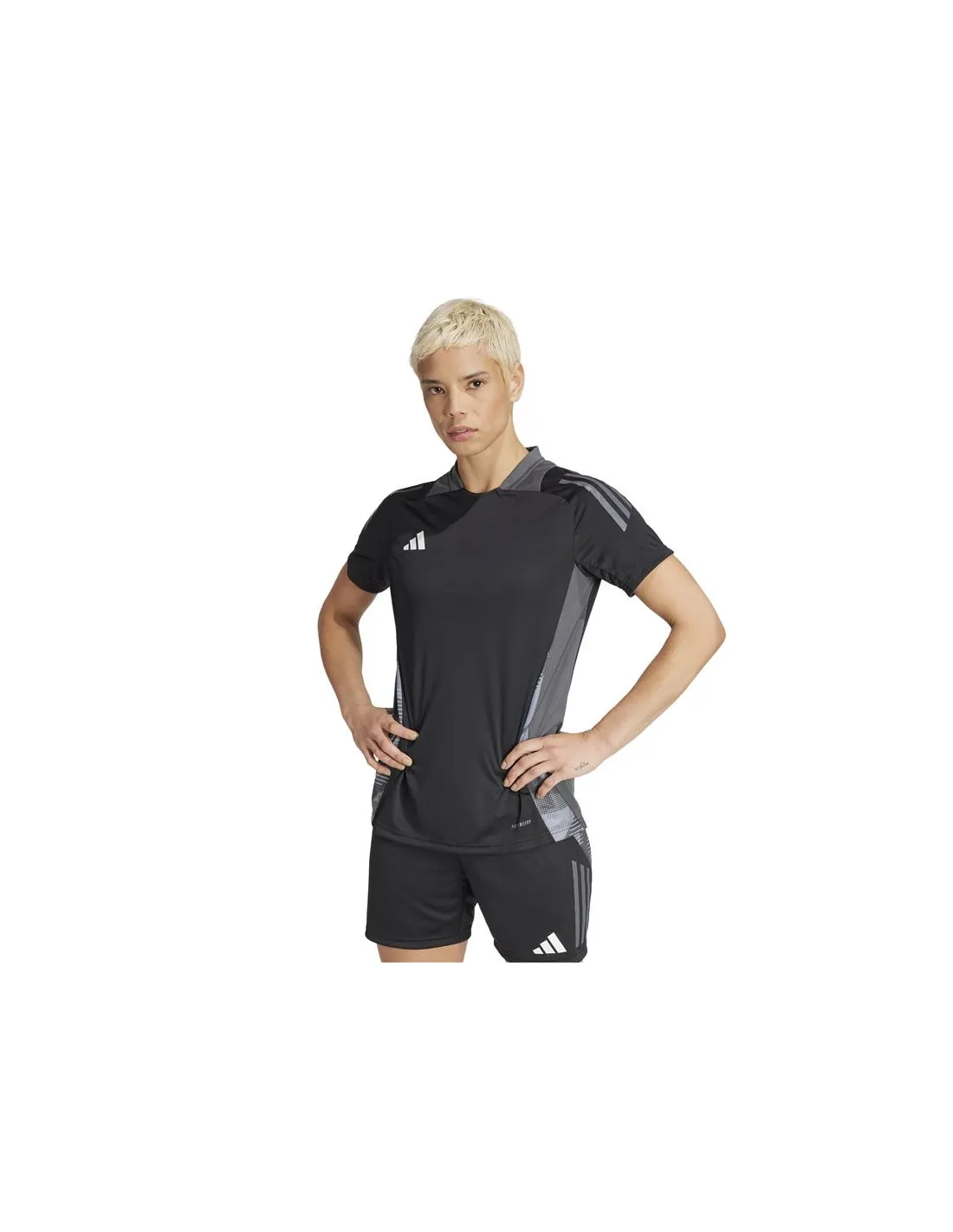 Camiseta de Fútbol adidas Tiro24 Competition Mujer Negro