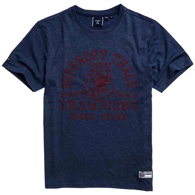 Camiseta Manga Corta Para Hombre T&F Superdry 37838
