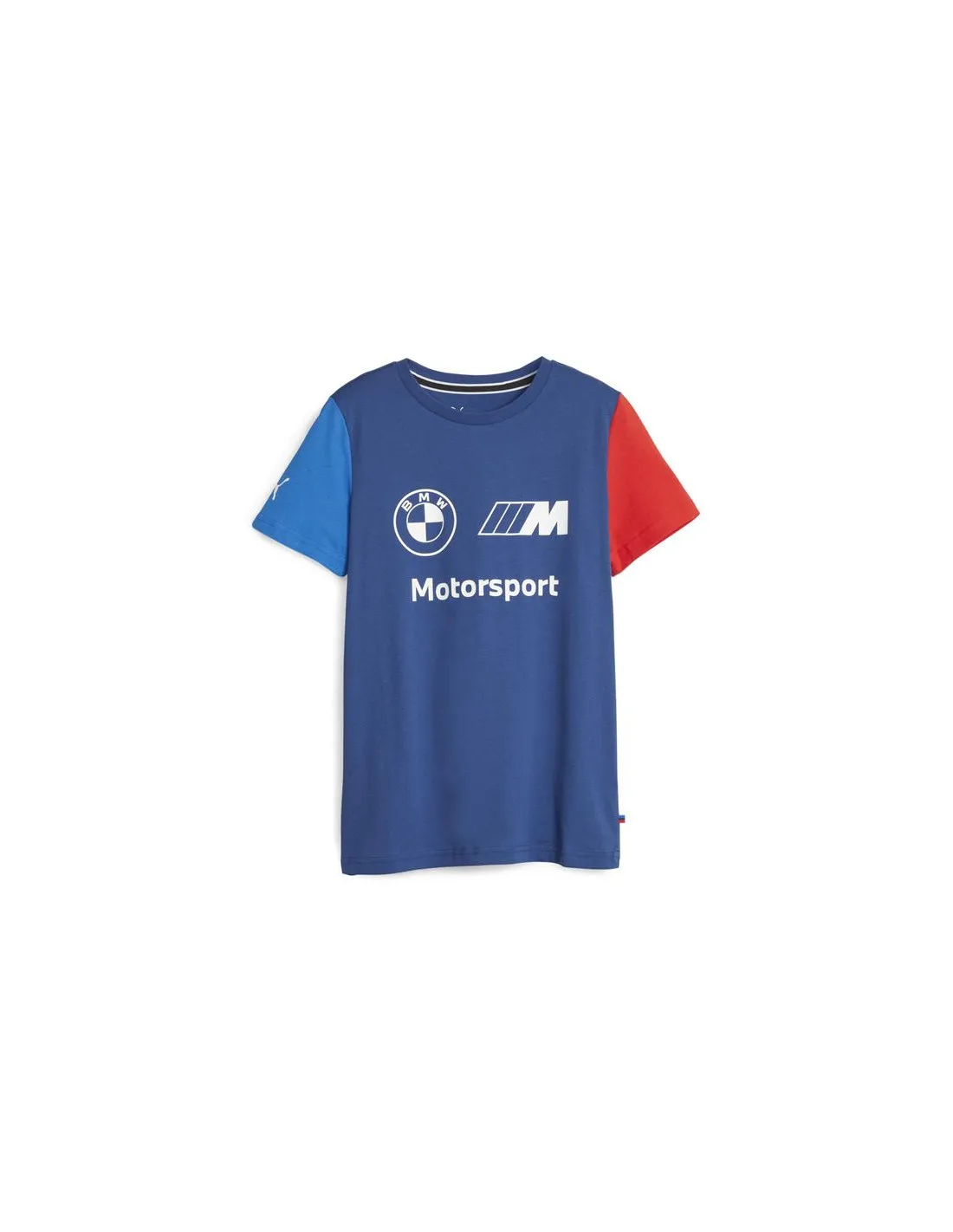 Camiseta Puma Bmw Motorsport Infantil Azul