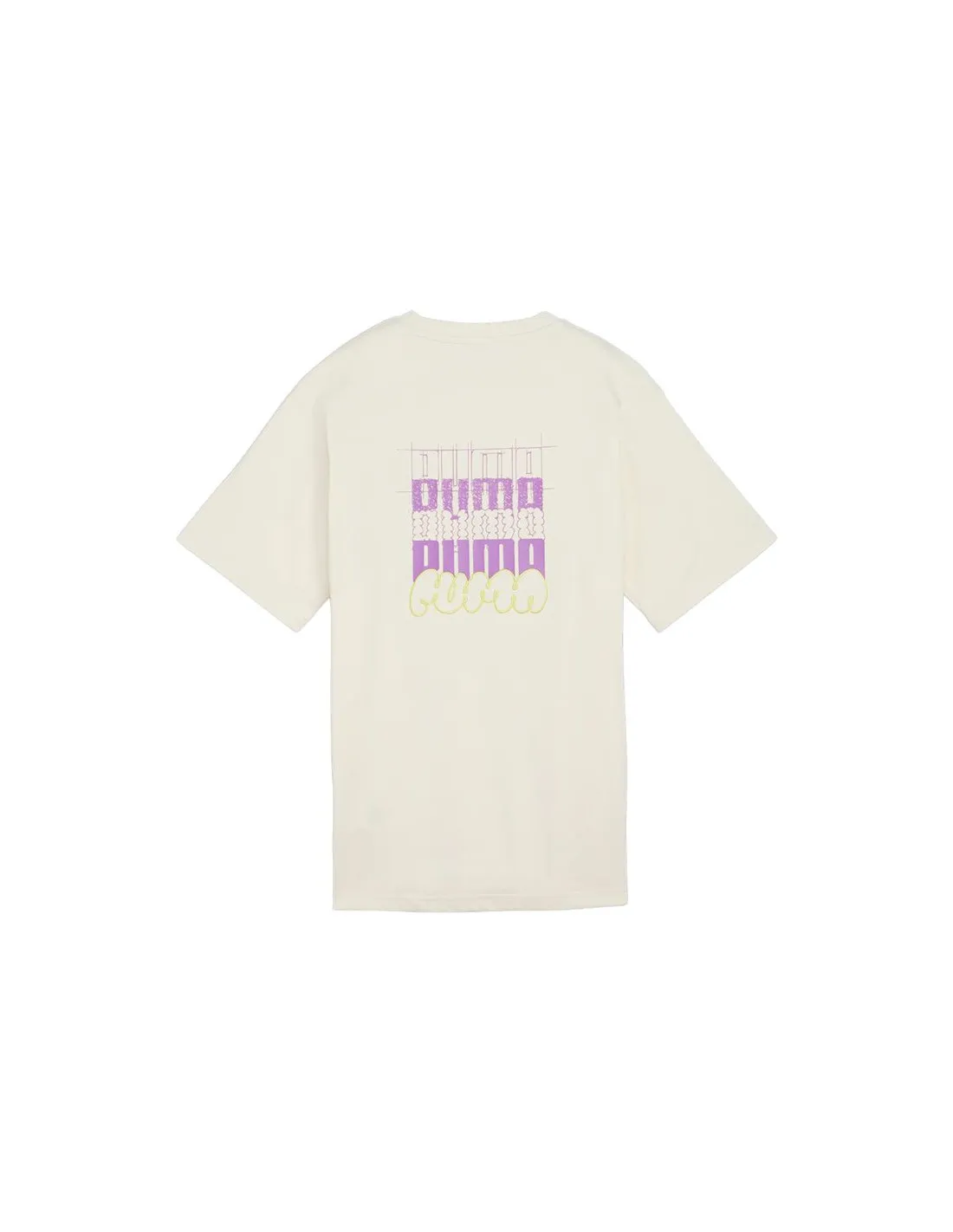 Camiseta Puma CLASSICS BRAND LOVE Mujer Beige