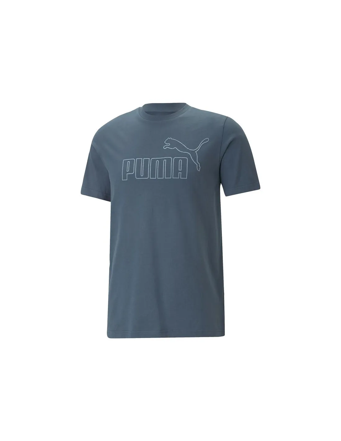 Camiseta Puma Ess Elevated Hombre Azul
