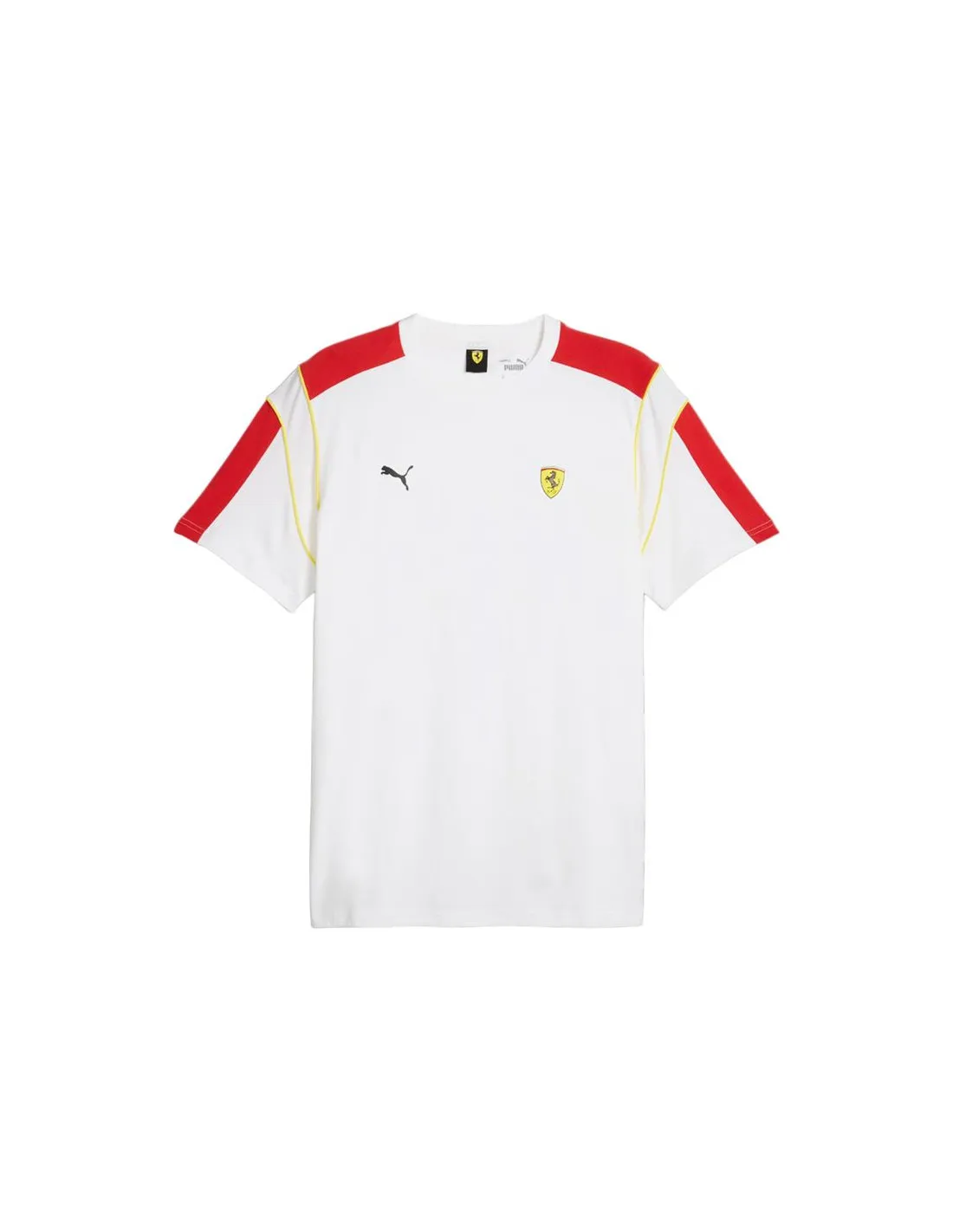 Camiseta Puma Ferrari e MT7 Hombre Blanco