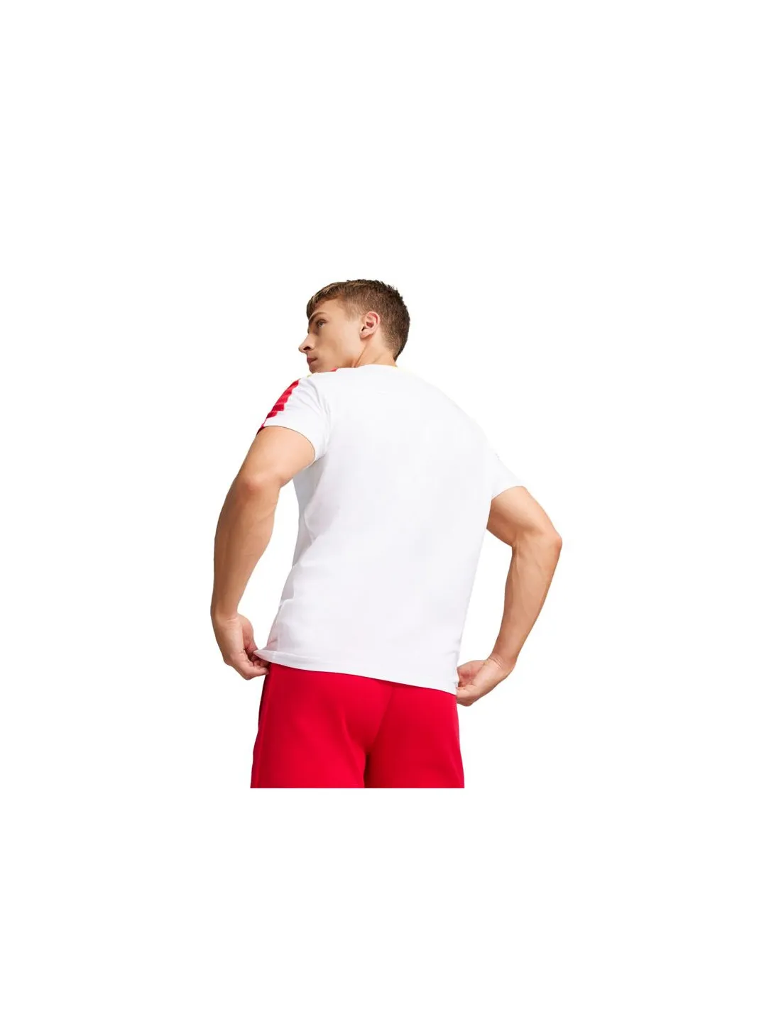 Camiseta Puma Ferrari e MT7 Hombre Blanco