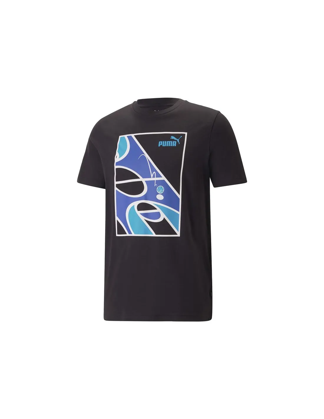 Camiseta Puma Graphics Court Black