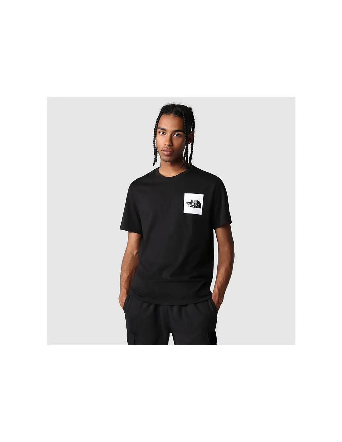 Camiseta The North Face Fine Hombre Negro