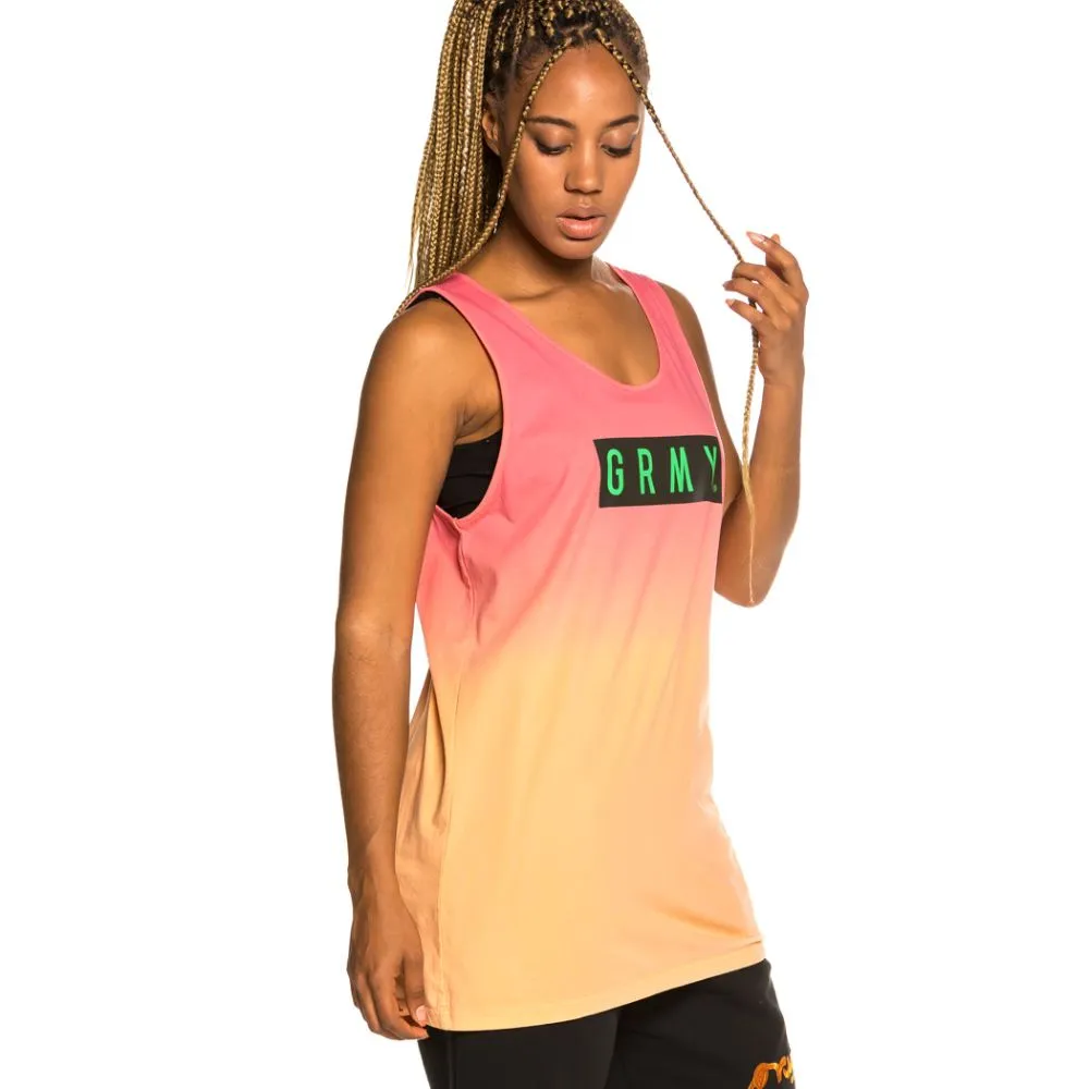 CAMISETA UNISEX DE TIRANTES GRIMEY "FRENZY GRADIENT"  PINK | SUMMER 21