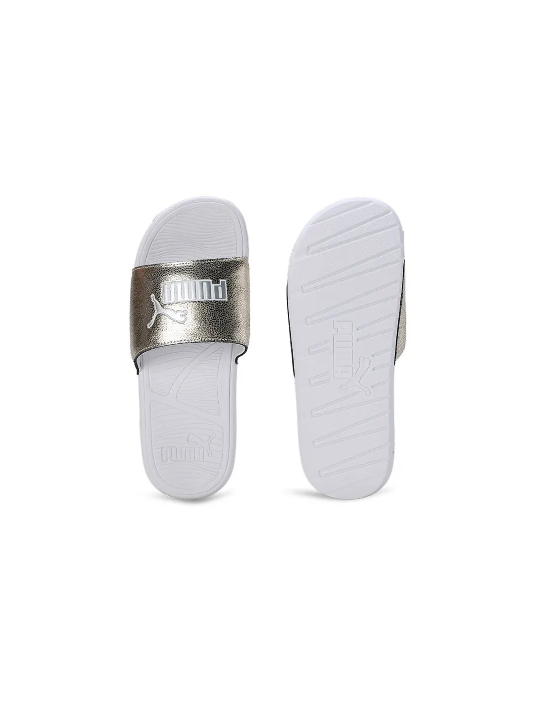 Chanclas Puma Cool Cat 2.0 Mujer Metalico
