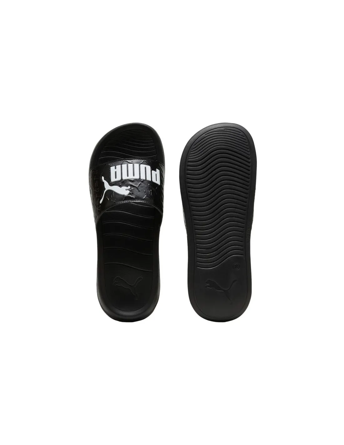 Chanclas Puma Popcat 20 Superlogo Negro