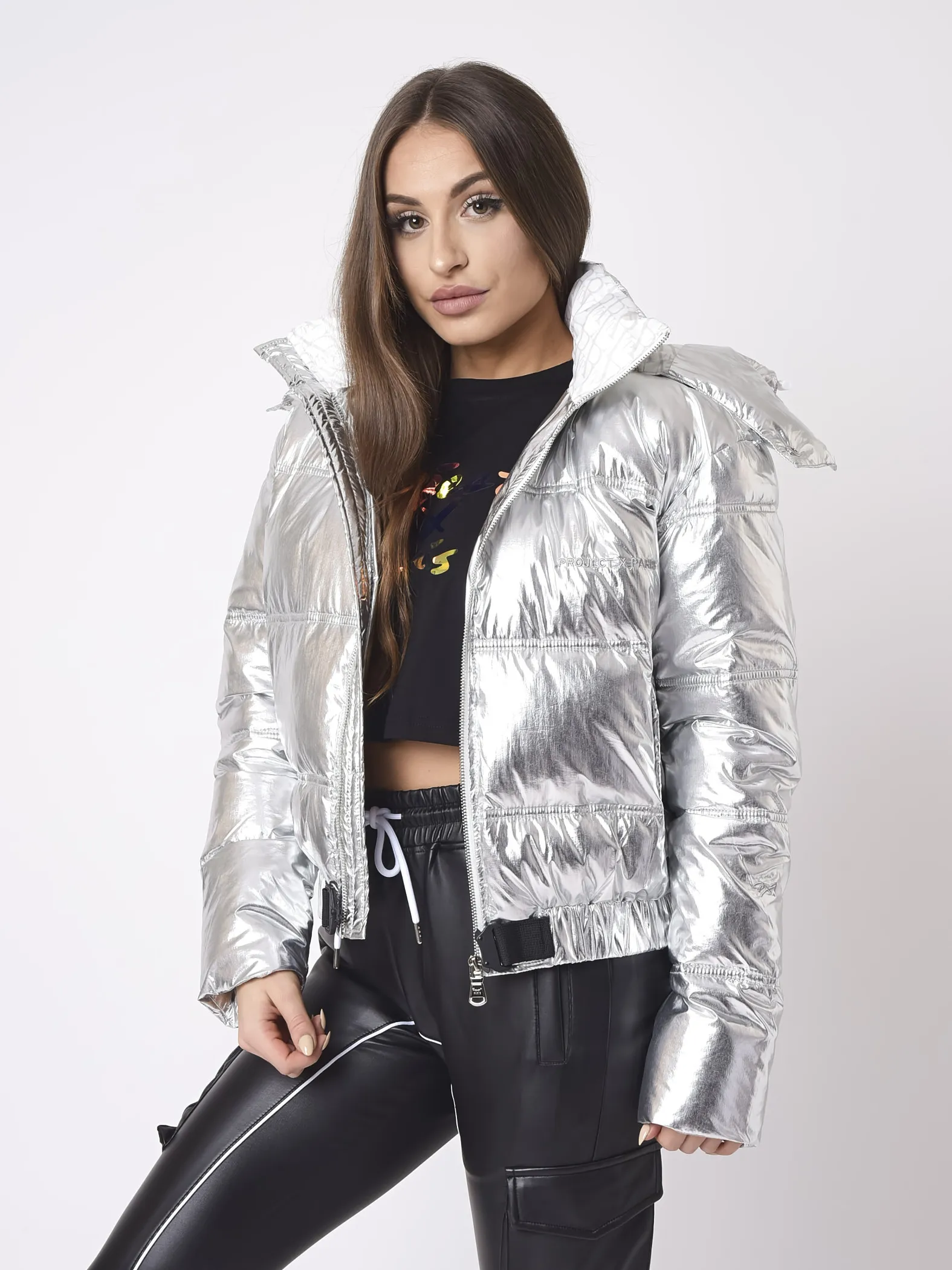 Chaqueta corta oversize