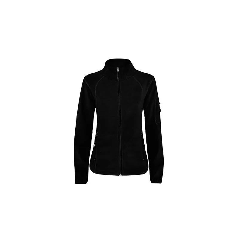 Chaqueta polar para mujer con cremallera completa