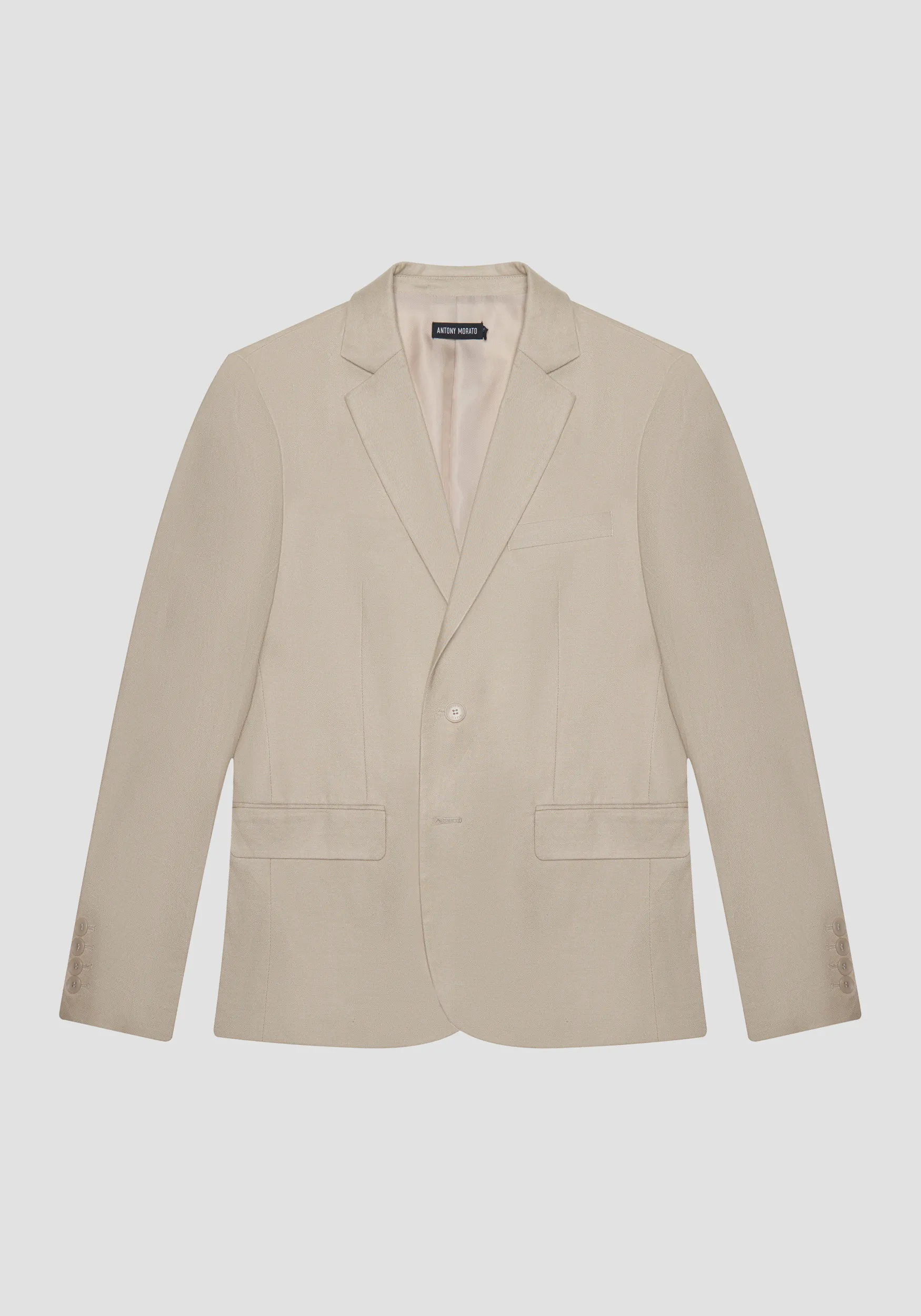 CHAQUETA SLIM FIT «ZELDA» EN MEZCLA DE LINO