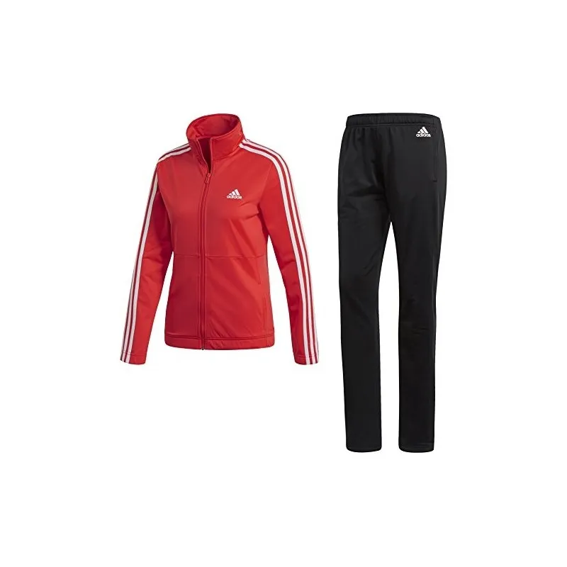 Chándal de entrenamiento de las mujeres back2basic coral Adidas