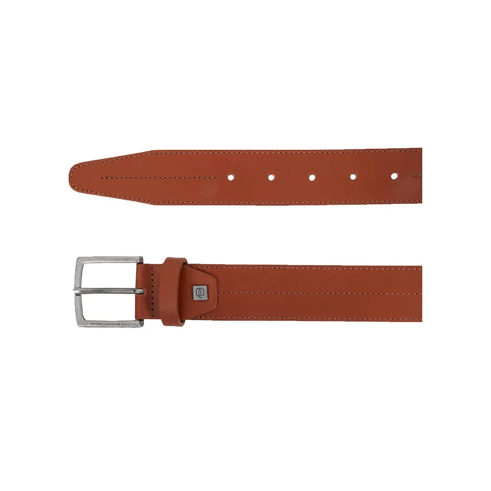 Cinturón de Piel Piquadro CU6284C98/CU Color Cuero