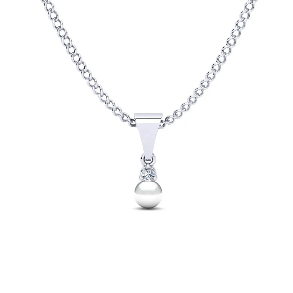 Colgante de Mujer Pearly Ø4 mm