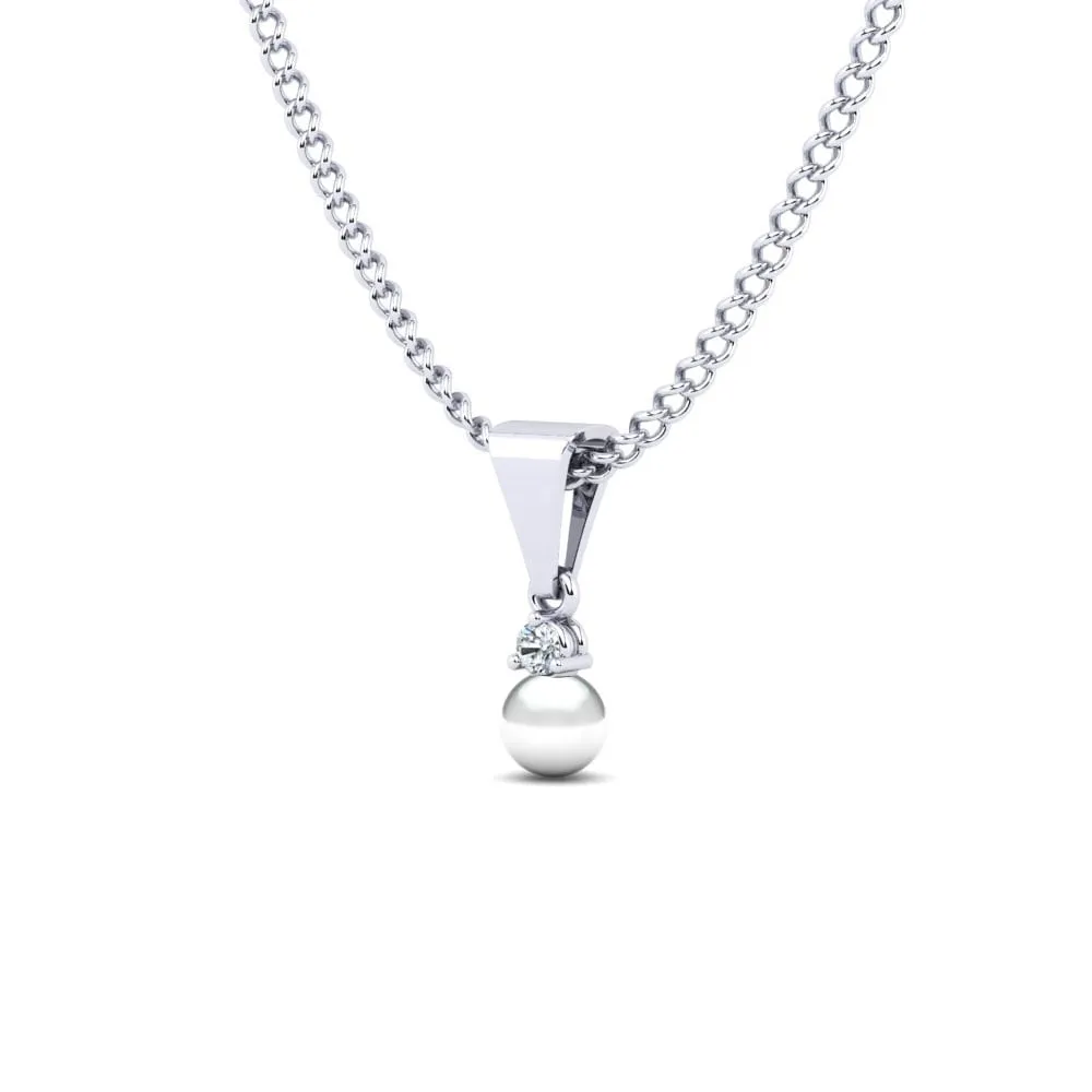Colgante de Mujer Pearly Ø4 mm