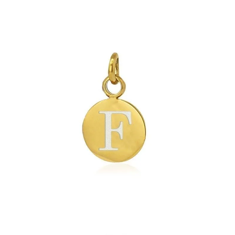 Colgante inicial Anartxy Letra "F"