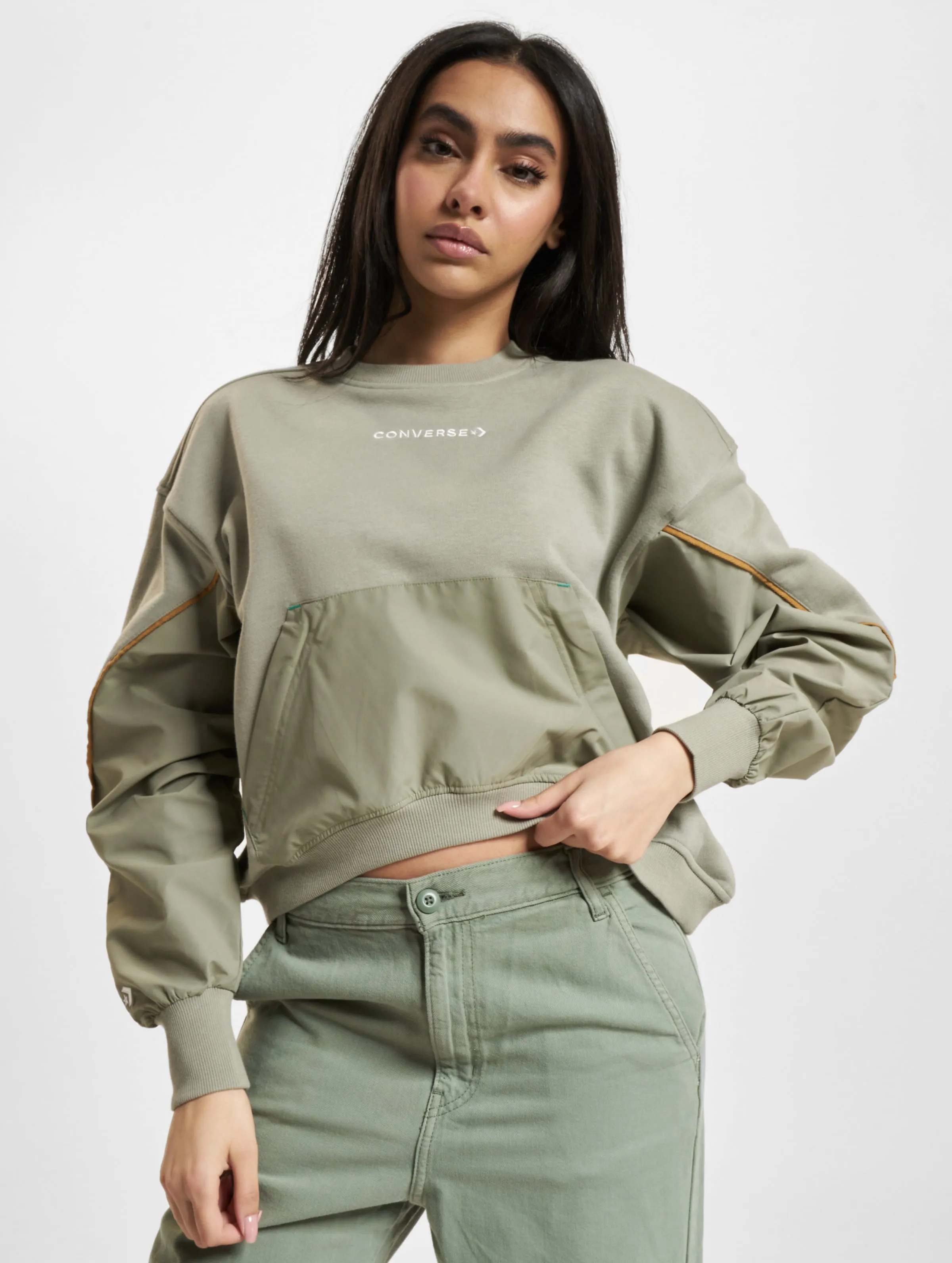 Converse Mixed Material Crew