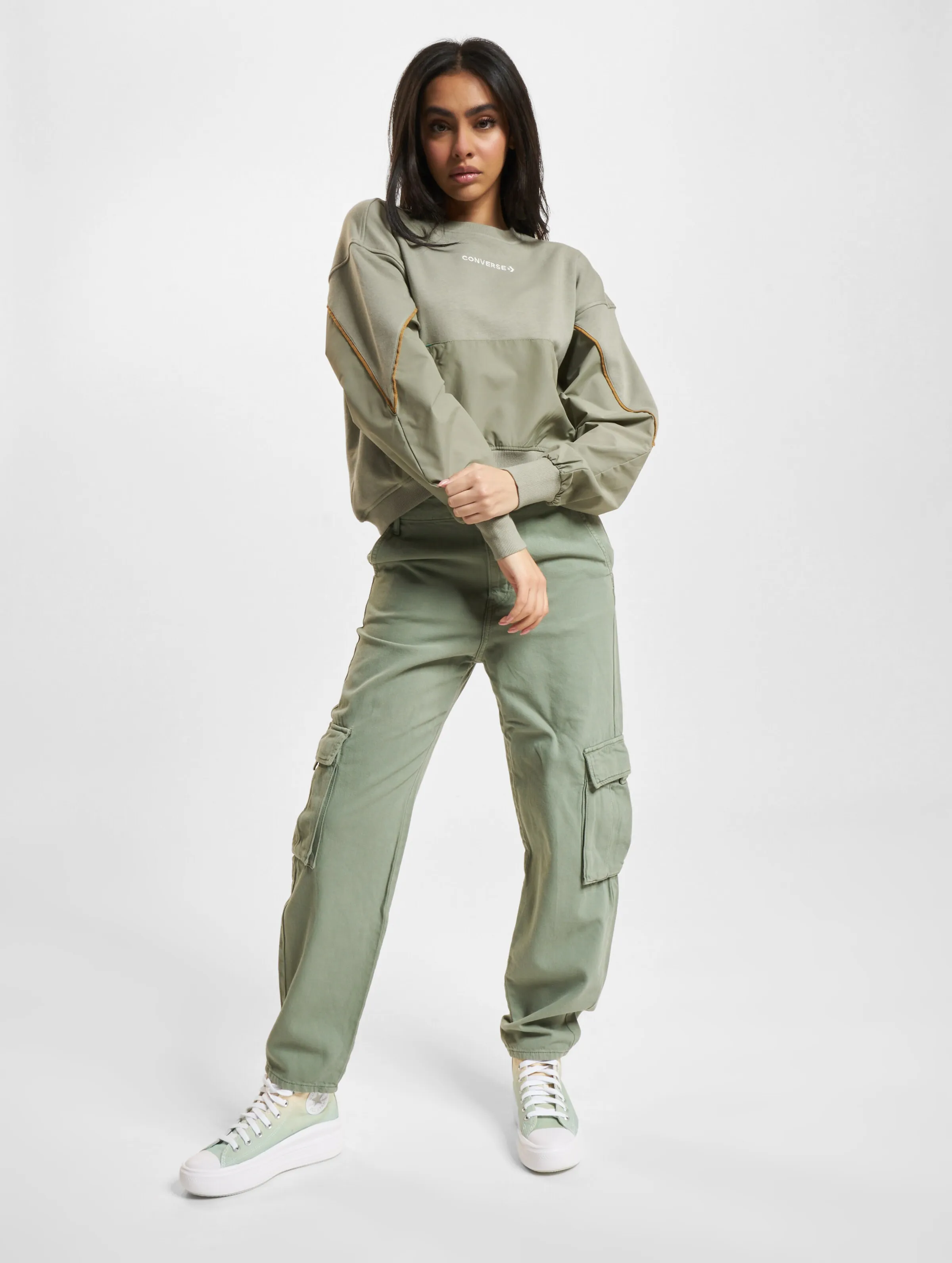 Converse Mixed Material Crew