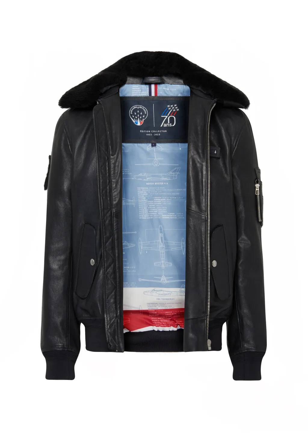 Cuero collector OFFICIAL 70 ALPHA PAF