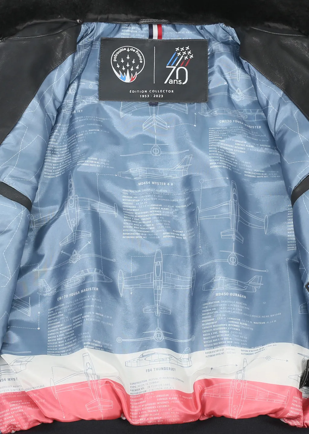 Cuero collector OFFICIAL 70 ALPHA PAF