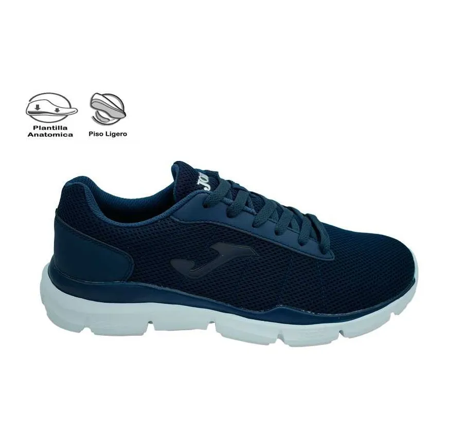 DEPORTIVO JOMA CN100W2203 HORMA ANCHA CASUAL C.N100 MEN PARA HOMBRE MARINO CON PLANTILLA MEMORY FOAM 27623