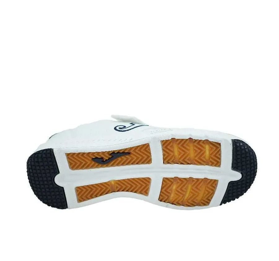 DEPORTIVO JOMA WHARW2203V PARA NIÑOS BLANCO/MARINO CON VELCRO CORDONES ELASTICOS Y PLANTILLA DE PIEL 27423