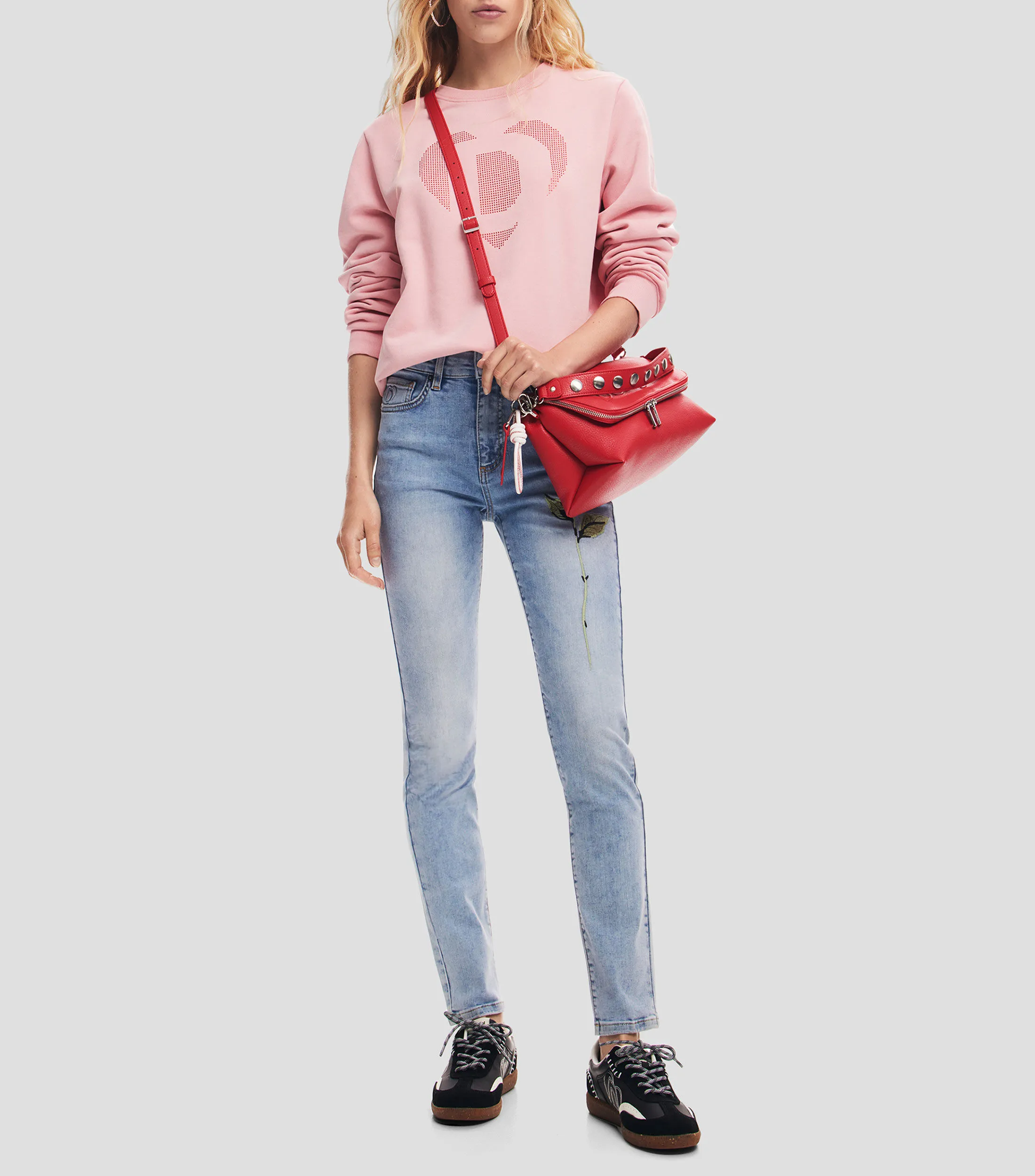 Desigual Jeans Aina de corte recto Mujer