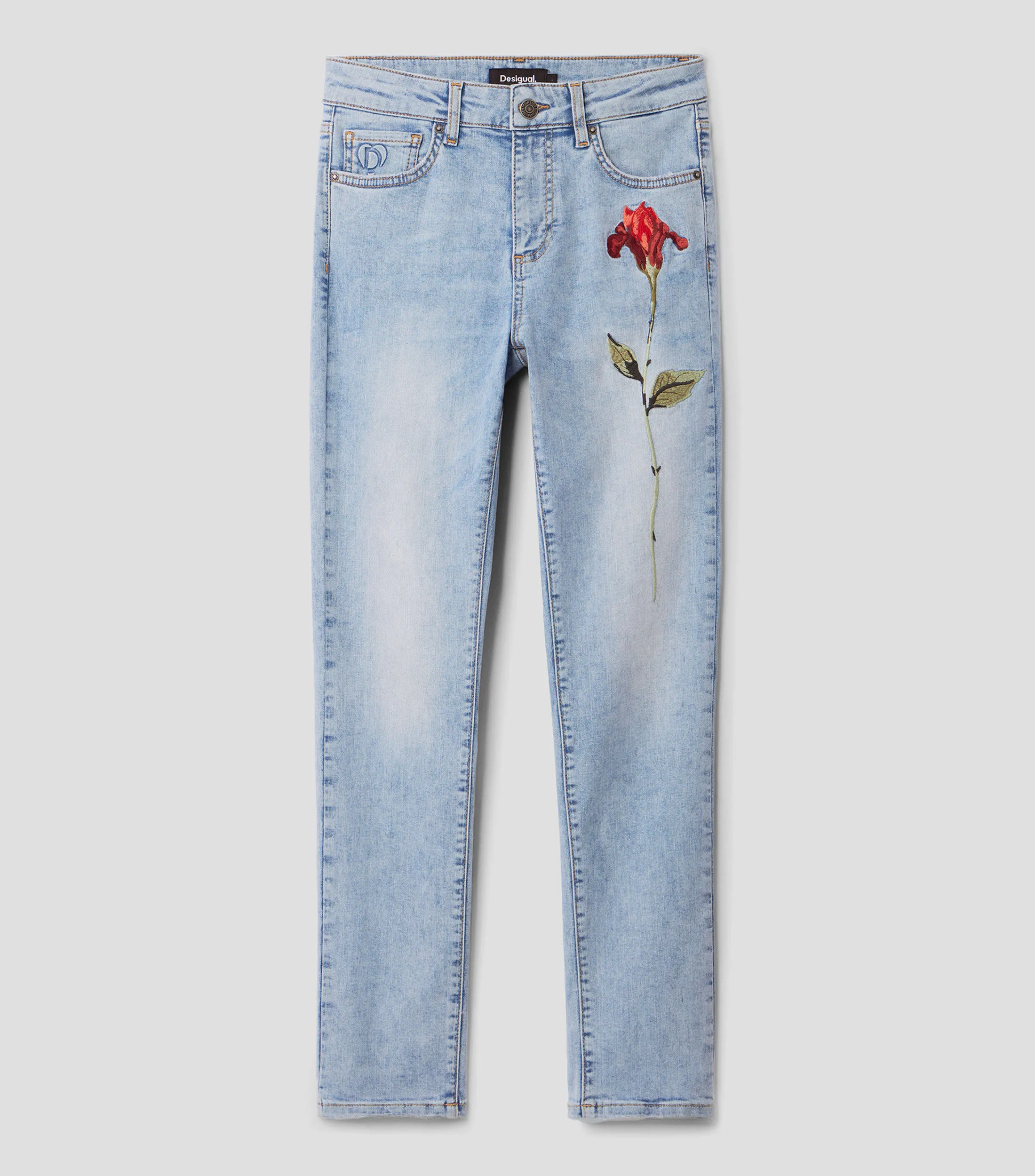 Desigual Jeans Aina de corte recto Mujer