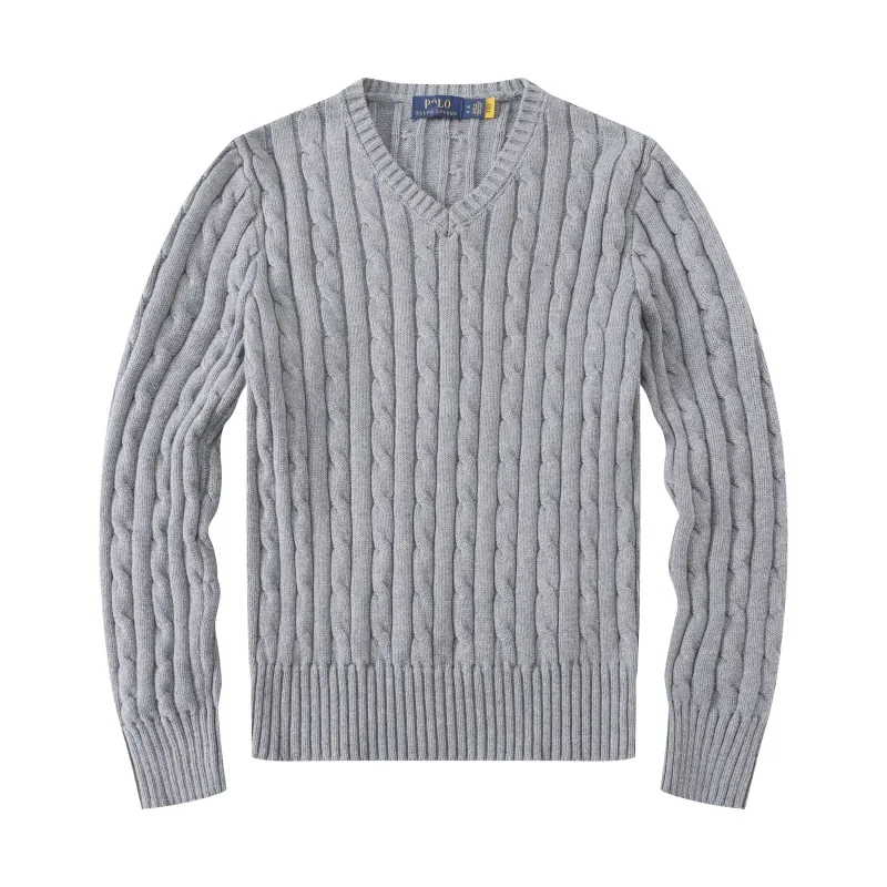 Diseñador bordado de caballo pequeño suéteres para mujer tejidos casuales suéter de estampado casual para mujeres sweater en vía