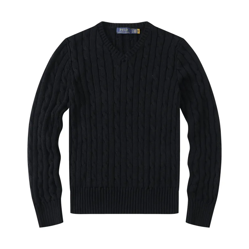 Diseñador bordado de caballo pequeño suéteres para mujer tejidos casuales suéter de estampado casual para mujeres sweater en vía
