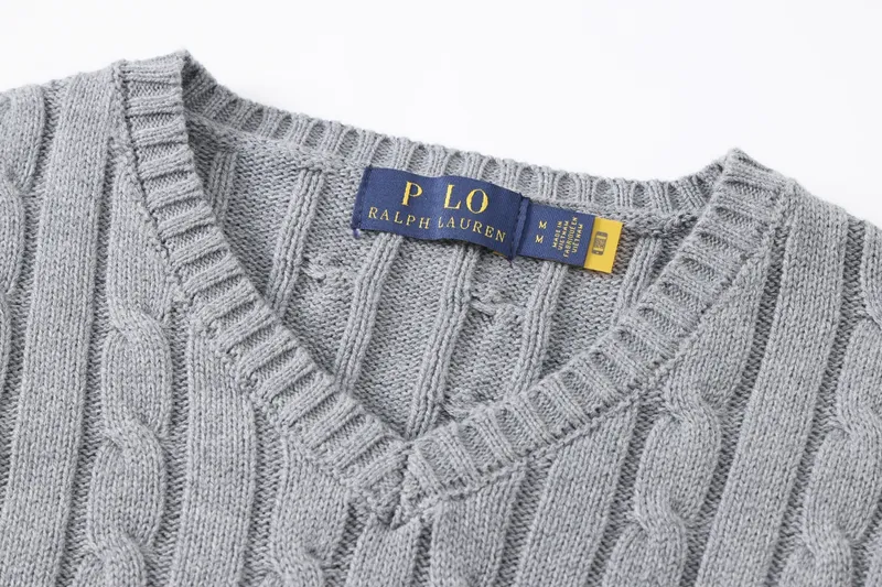 Diseñador bordado de caballo pequeño suéteres para mujer tejidos casuales suéter de estampado casual para mujeres sweater en vía