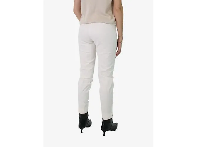 EMILIO PUCCI PANTALóN DE ALGODóN BLANCO  TALLA UK 8 