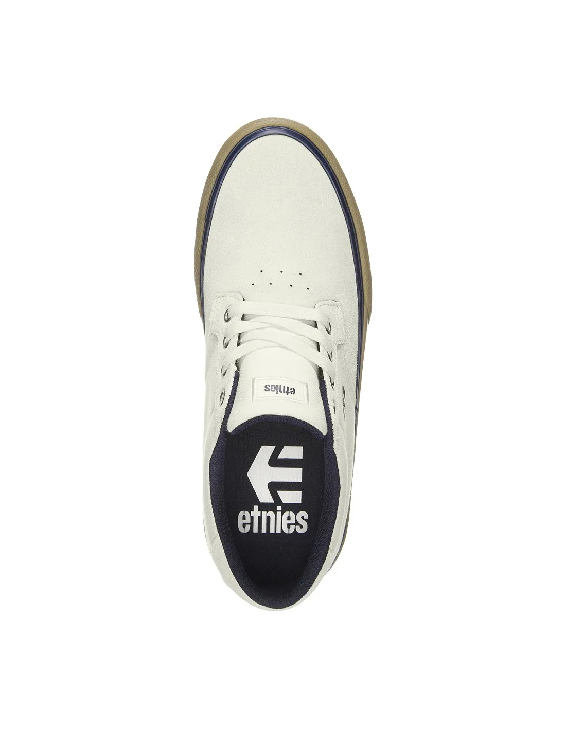 ETNIES SINGLETON VULC XLT  WHITE NAVY GUM  ZAPATILLAS DE SKATEBOARD