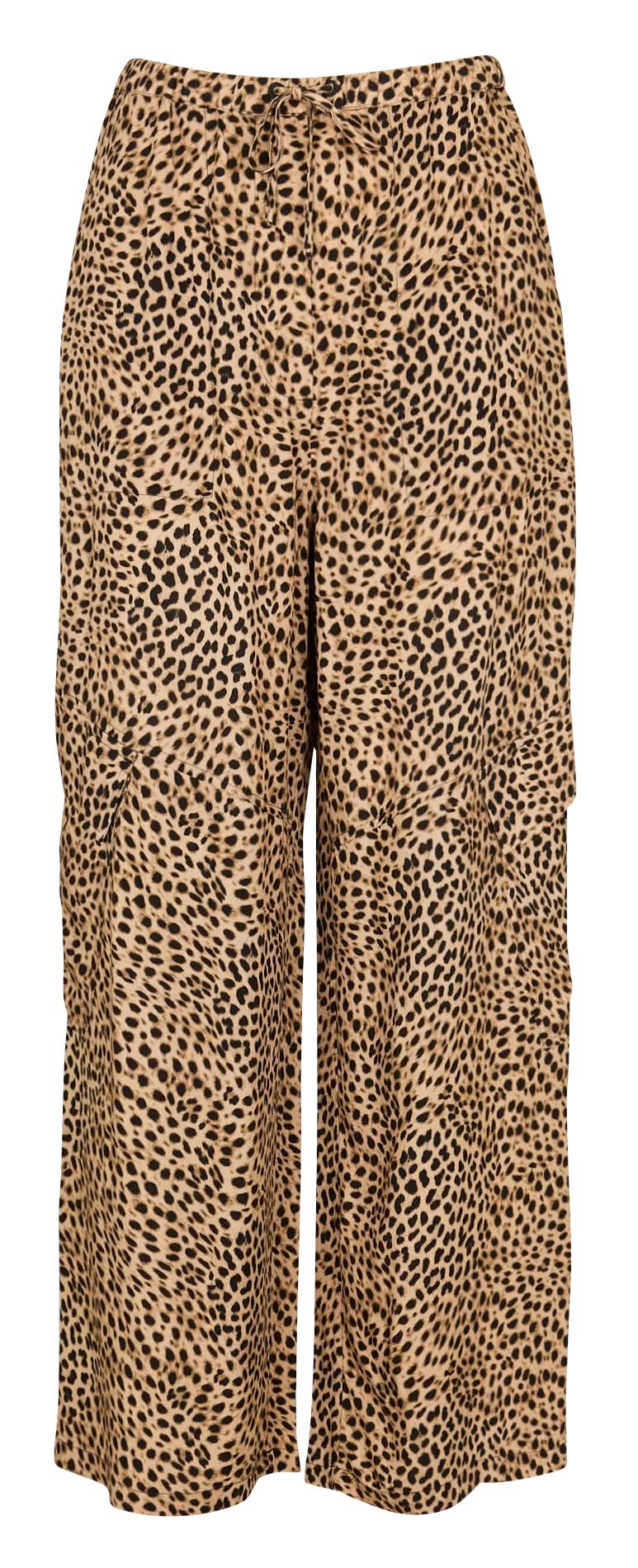 FAUSTER  PANTALóN ANCHO ESTAMPADO EN MARRON