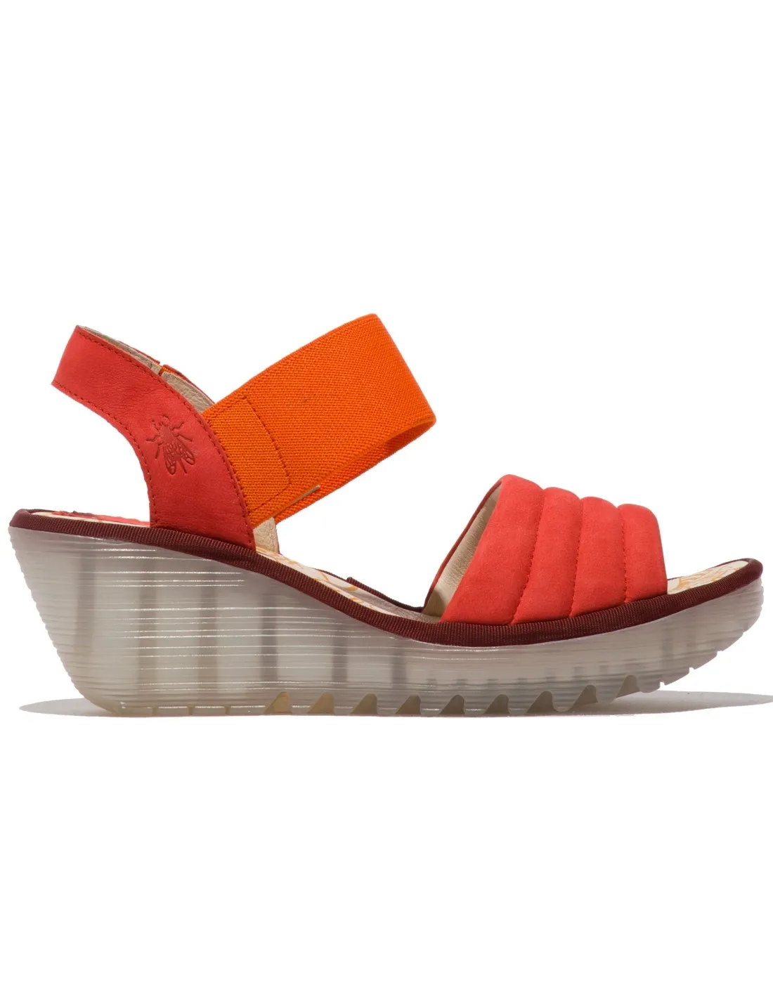 FLY LONDON YIKO 414 , sandalia mujer de cuña FLY LONDON