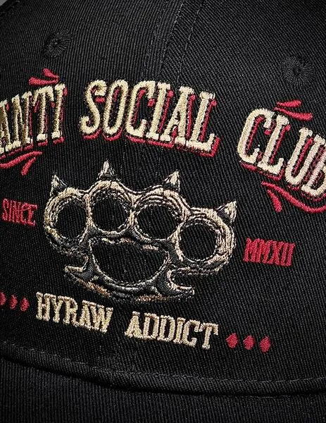 GORRA ANTI SOCIAL CLUB TRUCKER  BLACK