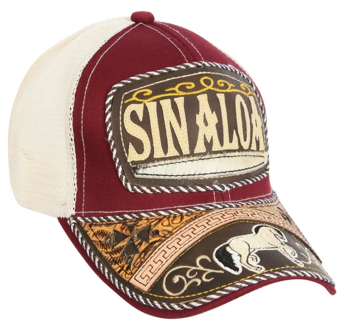 GORRA ARTESANAL CON BORDADO DEL ESTADO DE SINALOA  IMP71335