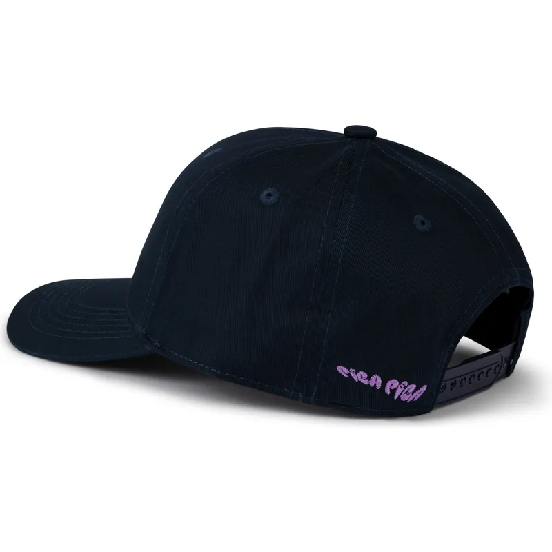 Gorra curva azul marino snapback Papi de Pica Pica