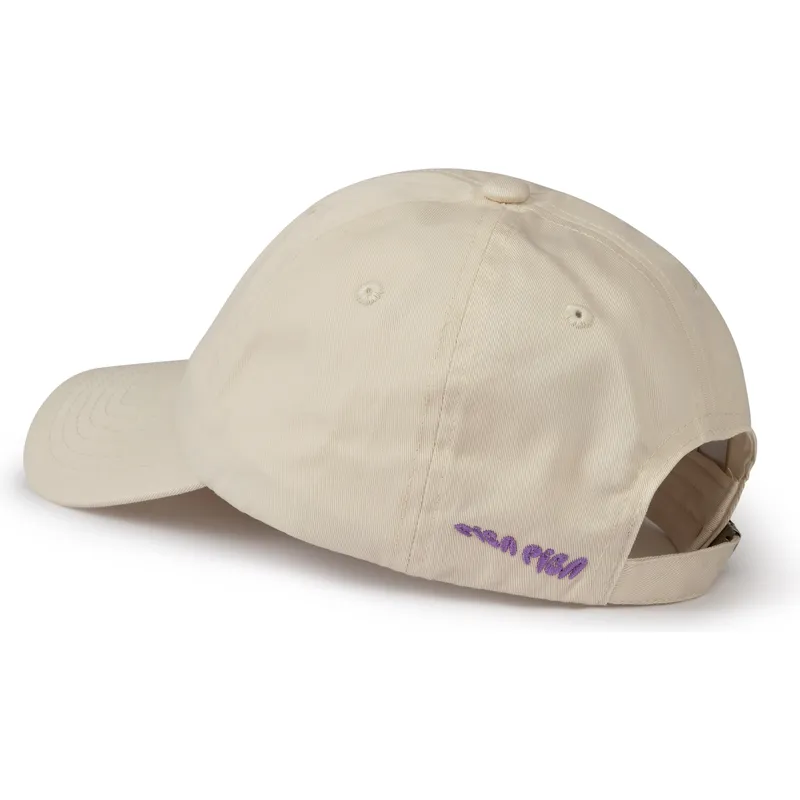 Gorra curva beige ajustable Amour de Pica Pica