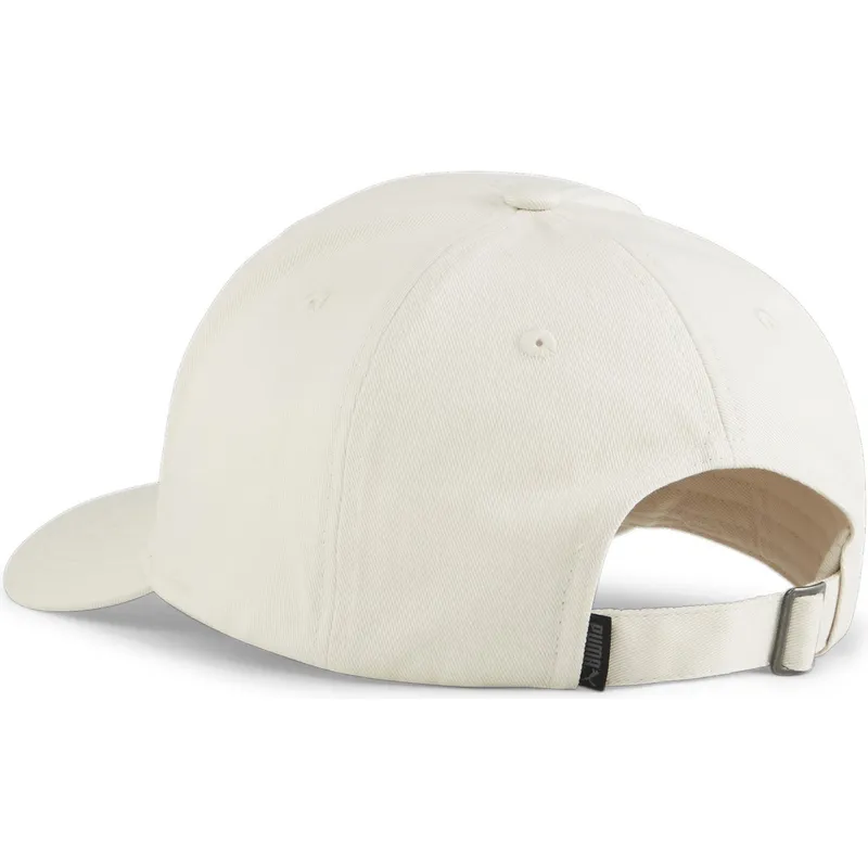 Gorra curva beige ajustable Classics Archive Logo de Puma