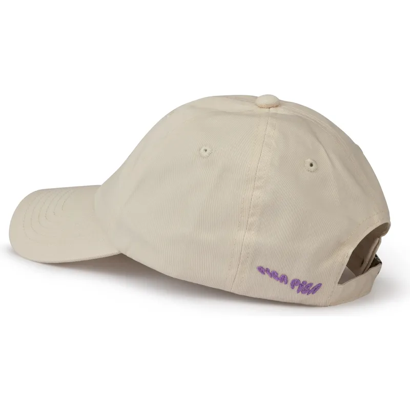 Gorra curva beige ajustable Pica Pica de Pica Pica