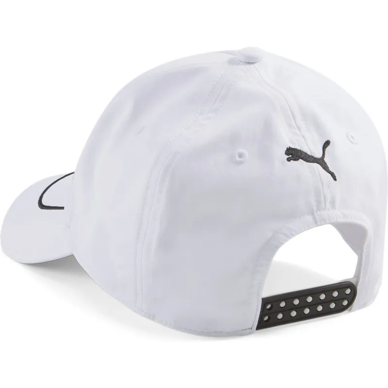 Gorra curva blanca snapback Motorsport BB de BMW de Puma