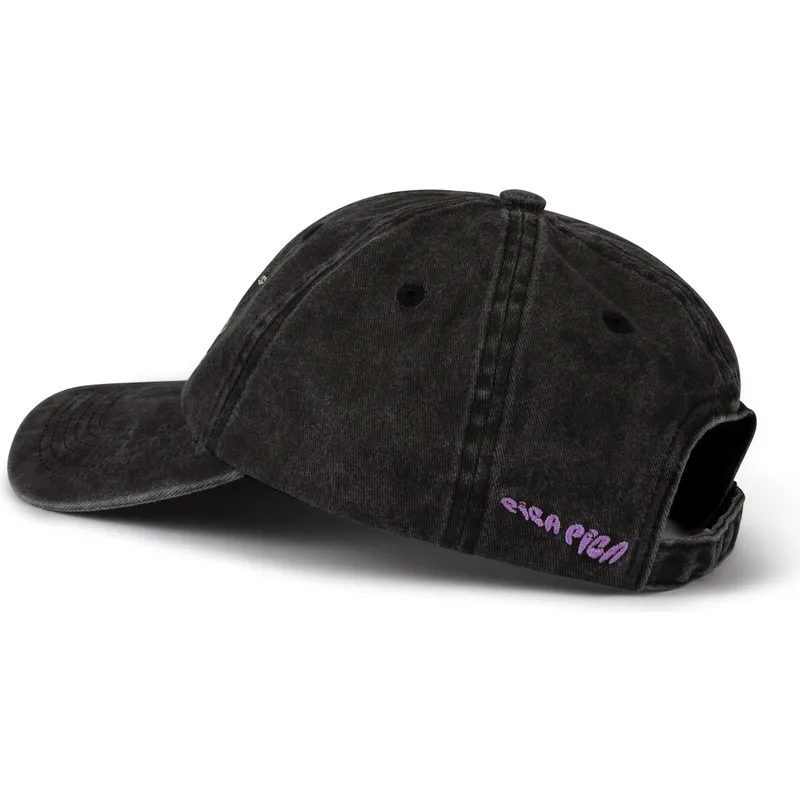 Gorra curva negra ajustable Nueva York de Pica Pica