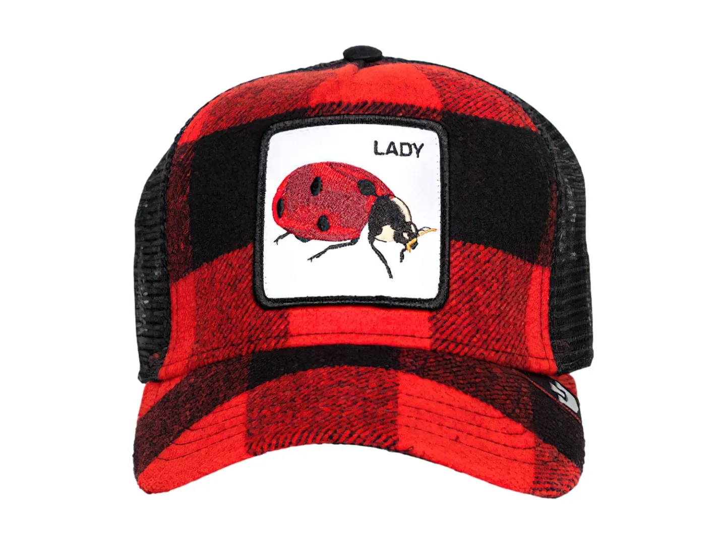 Gorra Goorin Bros Plaidy Bug Color Rojo