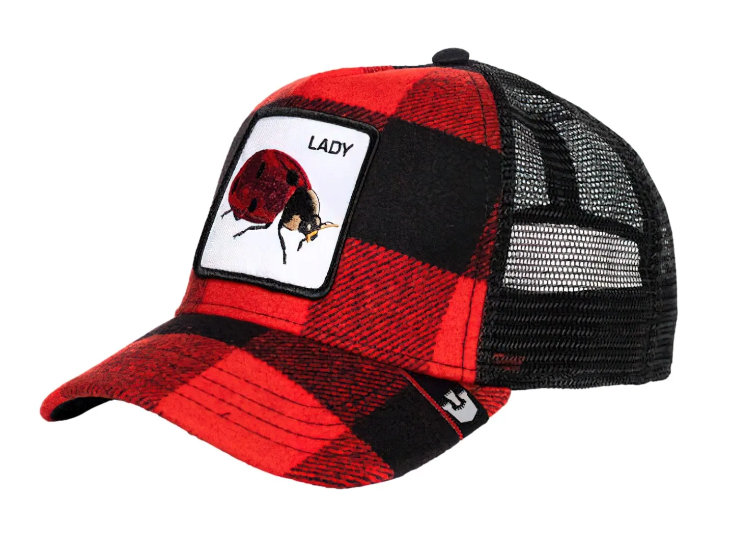 Gorra Goorin Bros Plaidy Bug Color Rojo