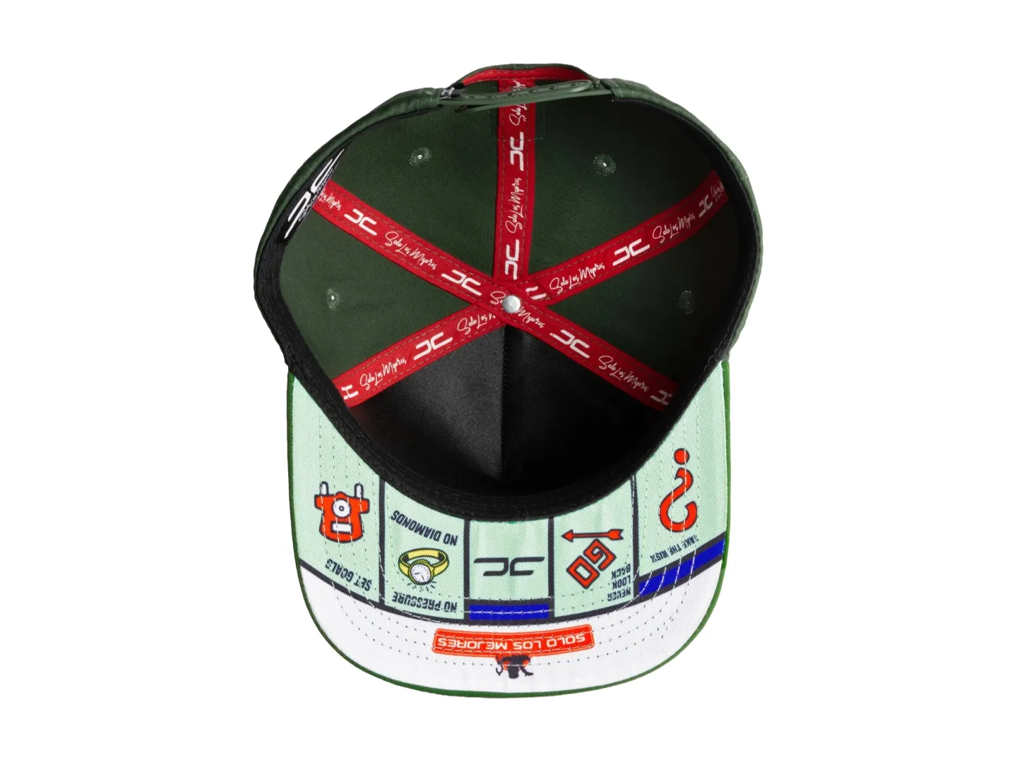 Gorra Jc Hats Never Look Color Verde