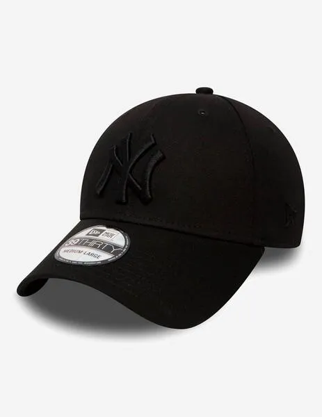 GORRA NEW ERA 3930 BASIC NEW YORK YANKEES  BLACK/BLACK