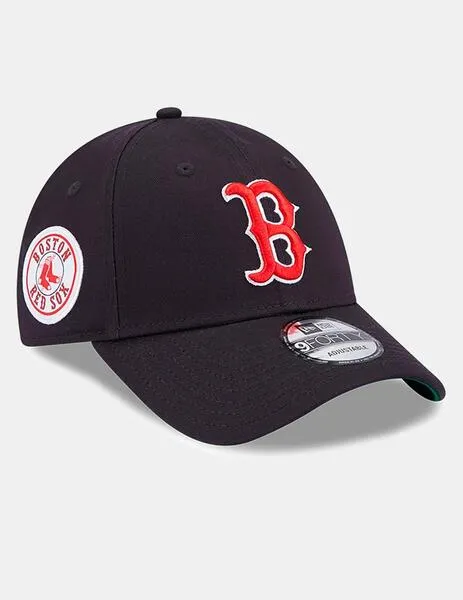 GORRA NEW ERA 940 TEAM SIDE PATCH RED SOX  NAVY