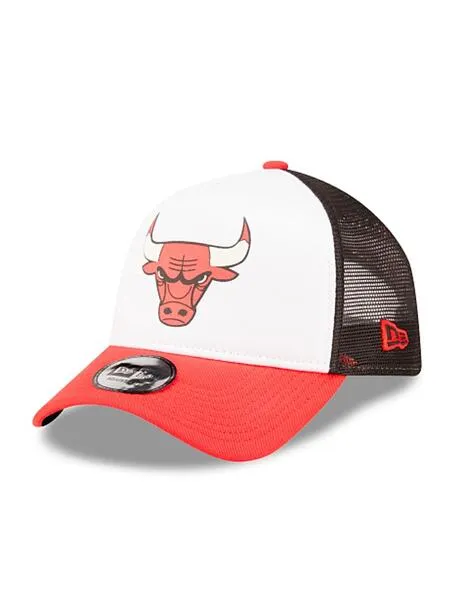 GORRA NEW ERA 9FORTY TRUCKER COLOUR BULLS  WHITE/RED