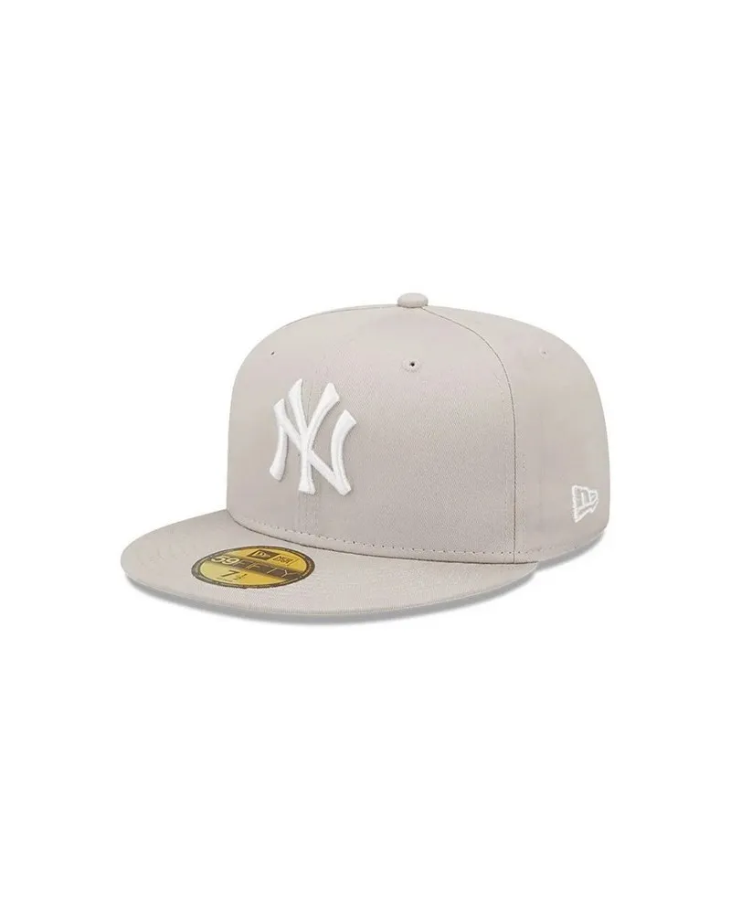 Gorra new era beige yankees nos league 5950 ess